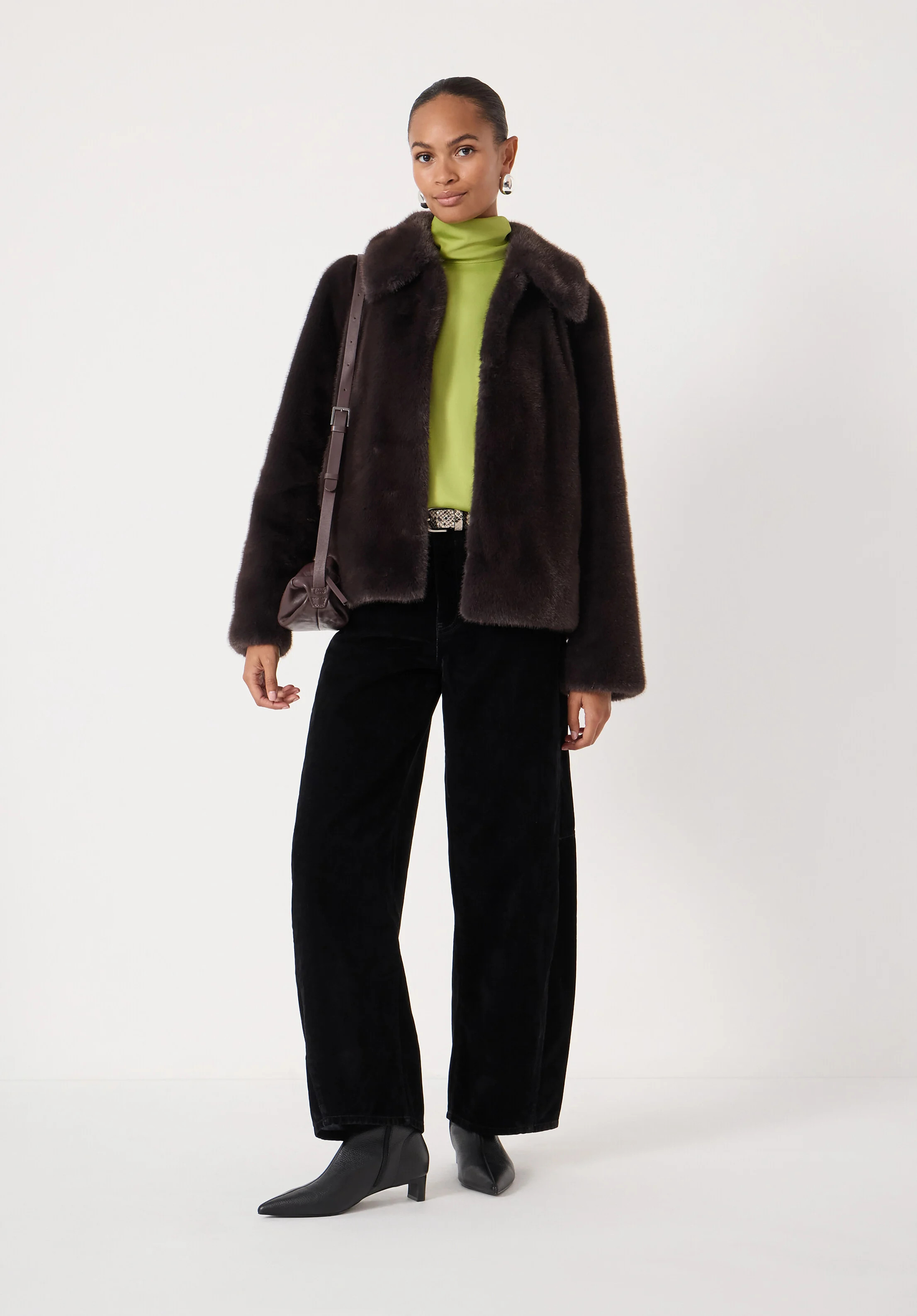 Freya Faux Fur Coat | Hush UK