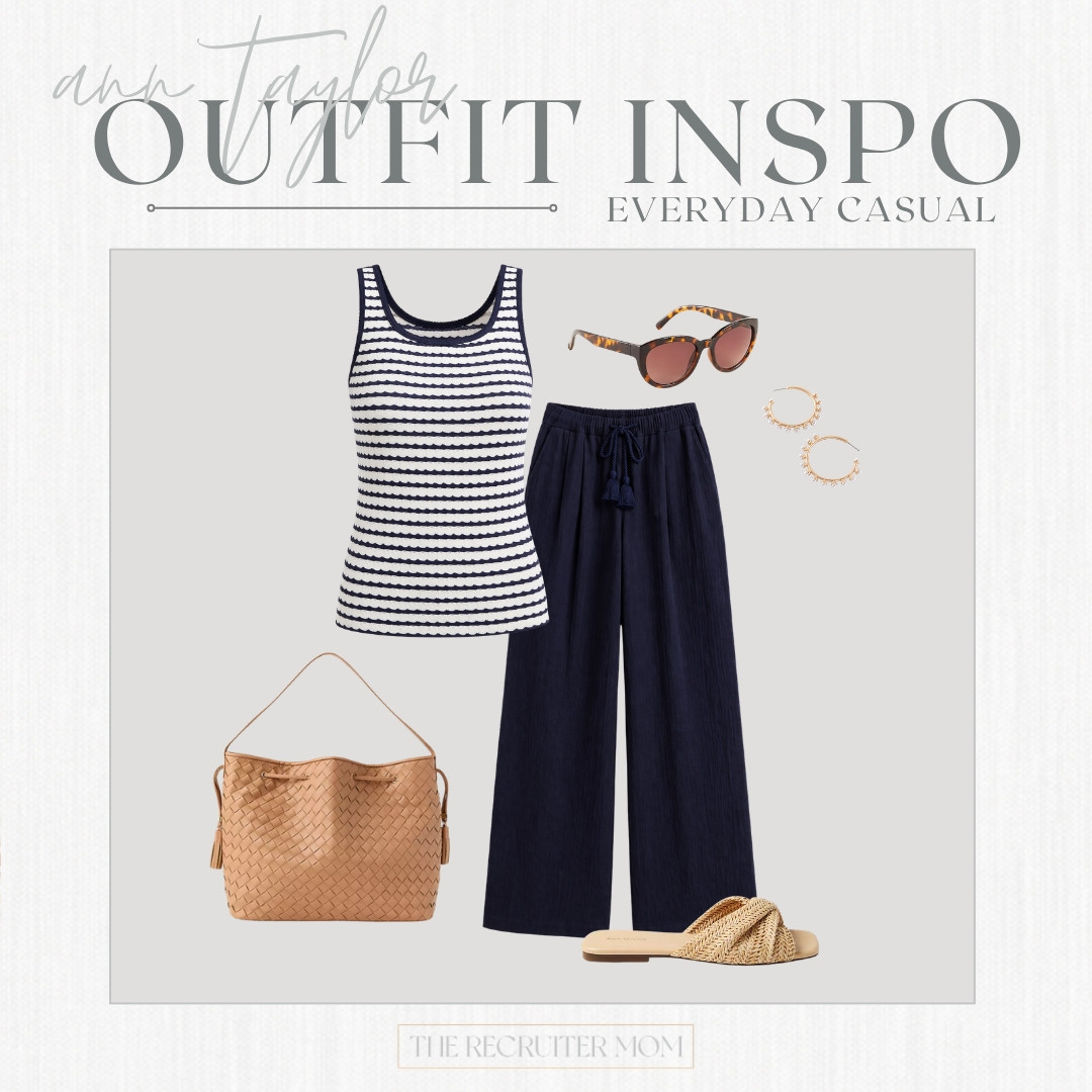 The scalloped embroidery makes it feel elevated without trying too hard. Love the bucket bag + raffia slide combo for everyday. #AnnTaylor #SummerOutfits #EverydayCasual #EyeletDetail #MomStyle
🔗👇

 

 

#LTKSeasonal #LTKOver40 #LTKMidsize