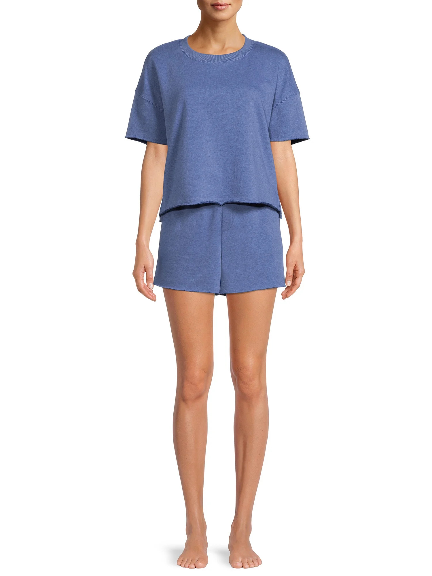 Secret Treasures Women's and Women's Plus Sleep Top and Short | Walmart (US)
