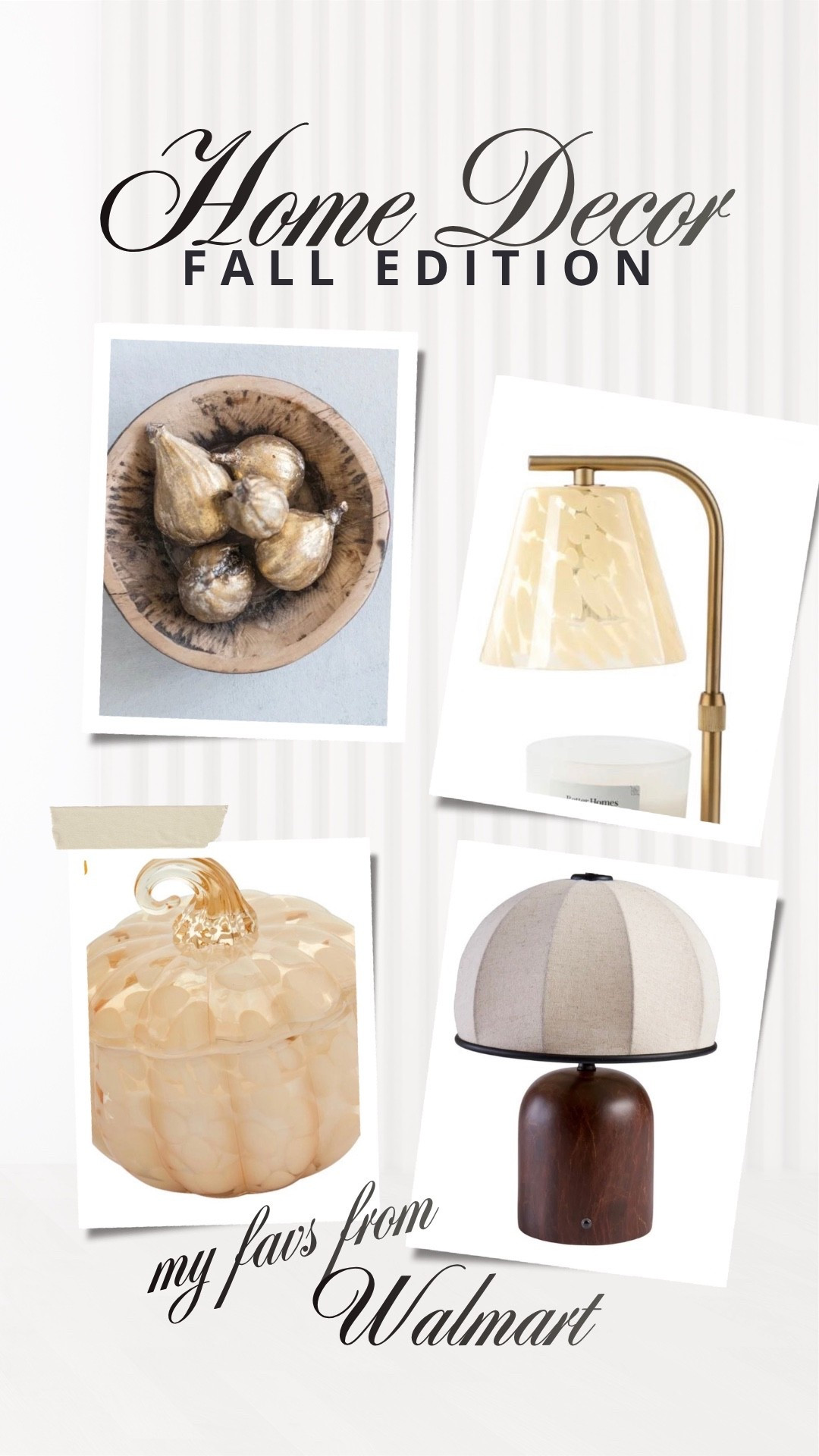 Loving the beige tortoise that’s showing up in fall decor right now

#LTKHome