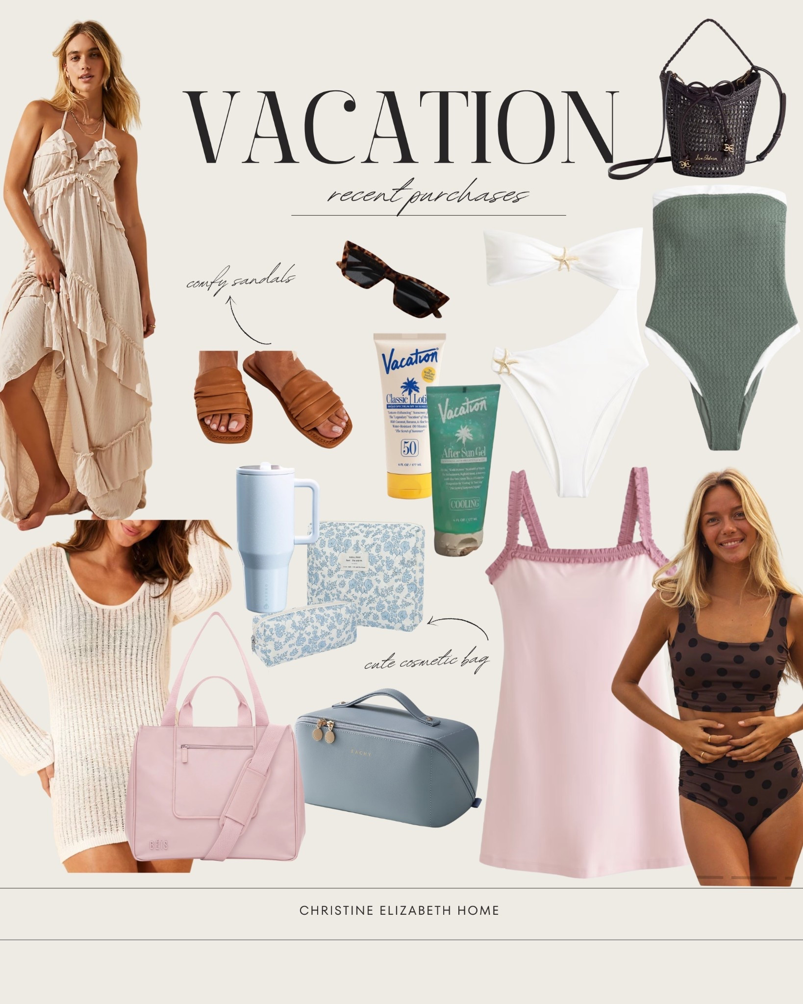 anni trip travel purchases ✈️ i also rented the majority of my outfits from nuuly  ◡̈ 

#LTKSwim #LTKootd #LTKTravel