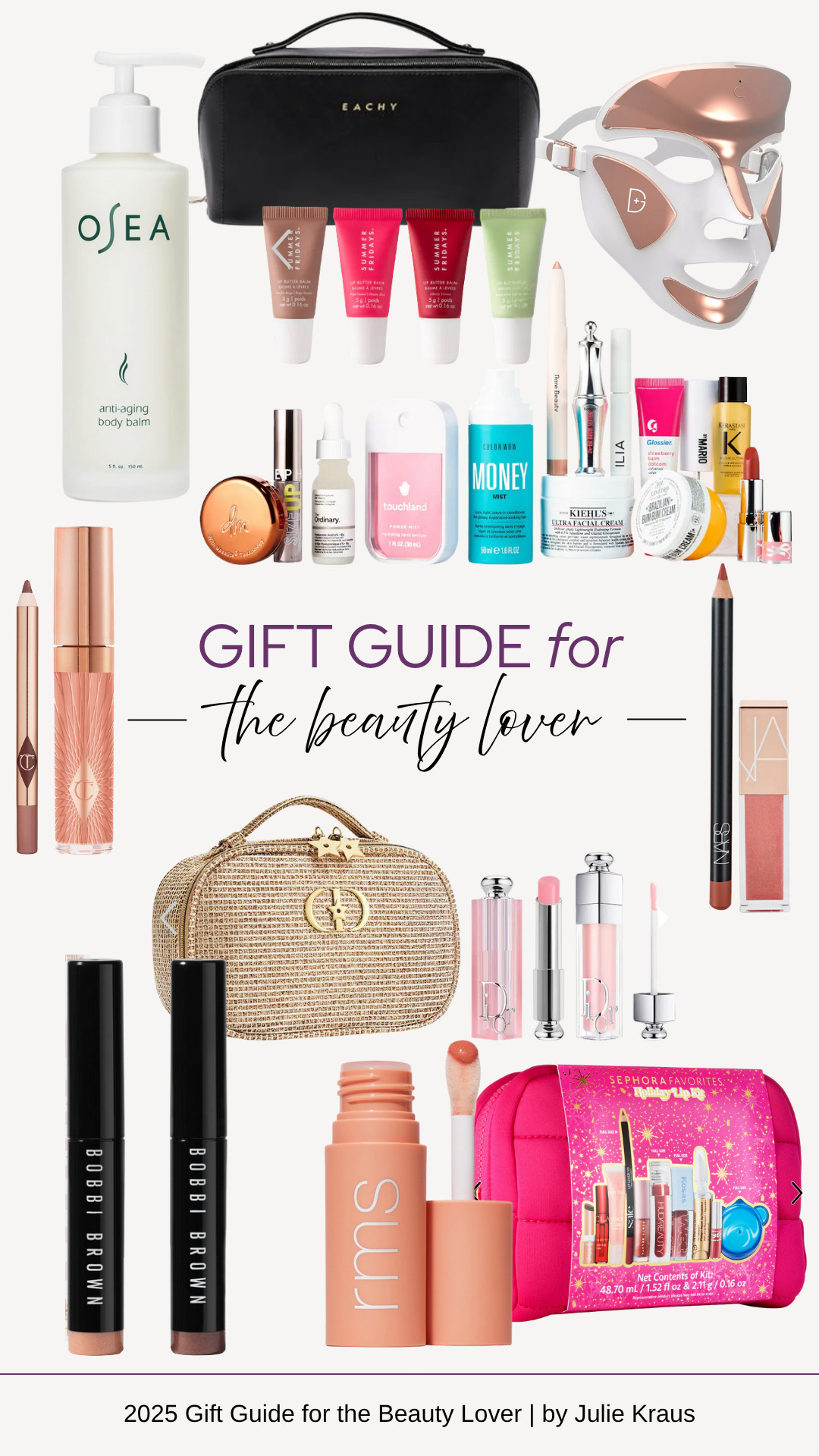 beauty gifts, holiday gift guide 2025, makeup lover, lip products, anti-aging must-haves, skincare obsessed, luxury beauty gifts, travel makeup bag, holiday beauty, glowy skin essentials, lip balm lovers, high-end beauty, skincare treat 

 #LTKGiftGuide #LTKHoliday #LTKBeauty