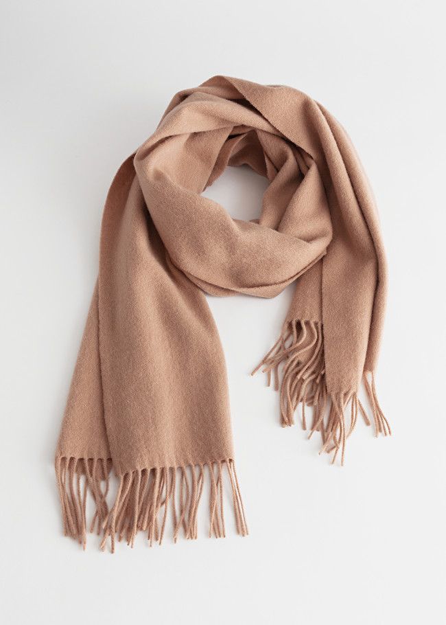 Wool Fringed Blanket Scarf | & Other Stories (EU + UK)