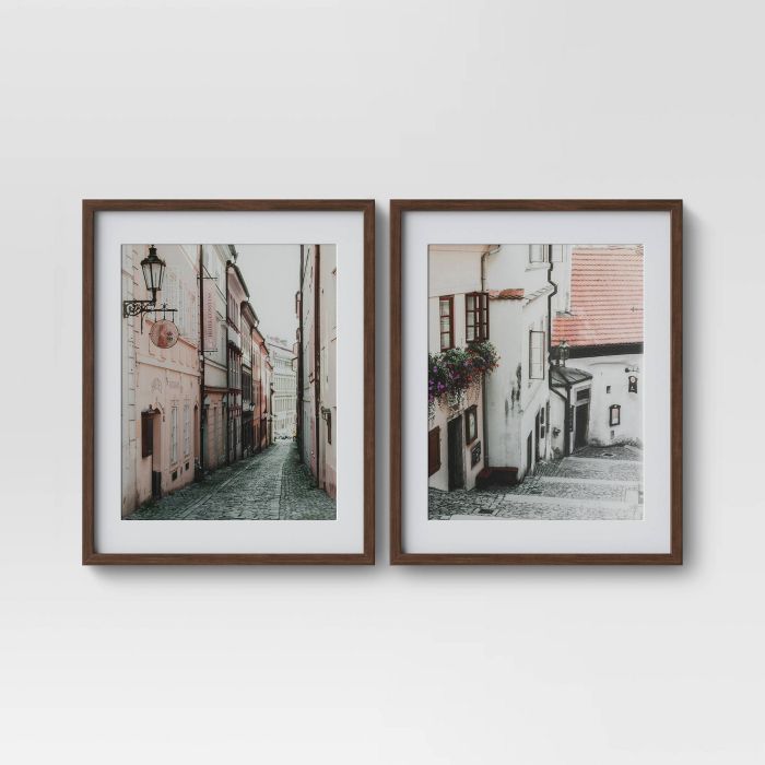 (Set of 2) 16" x 20" City Photography Framed Print - Threshold™ | Target
