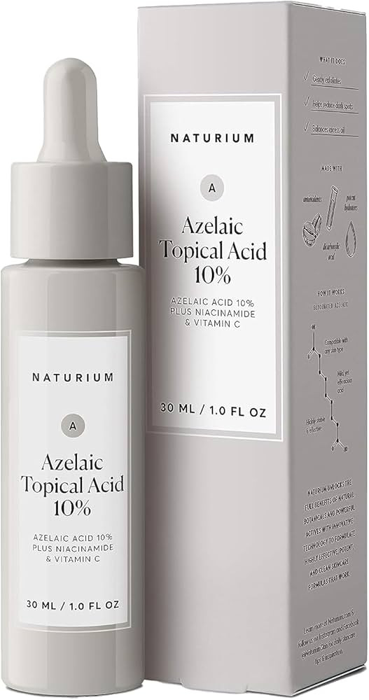 Naturium Azelaic Topical Acid 10%, Face & Skin Care Beauty Treatment with Niacinamide & Vitamin C... | Amazon (US)