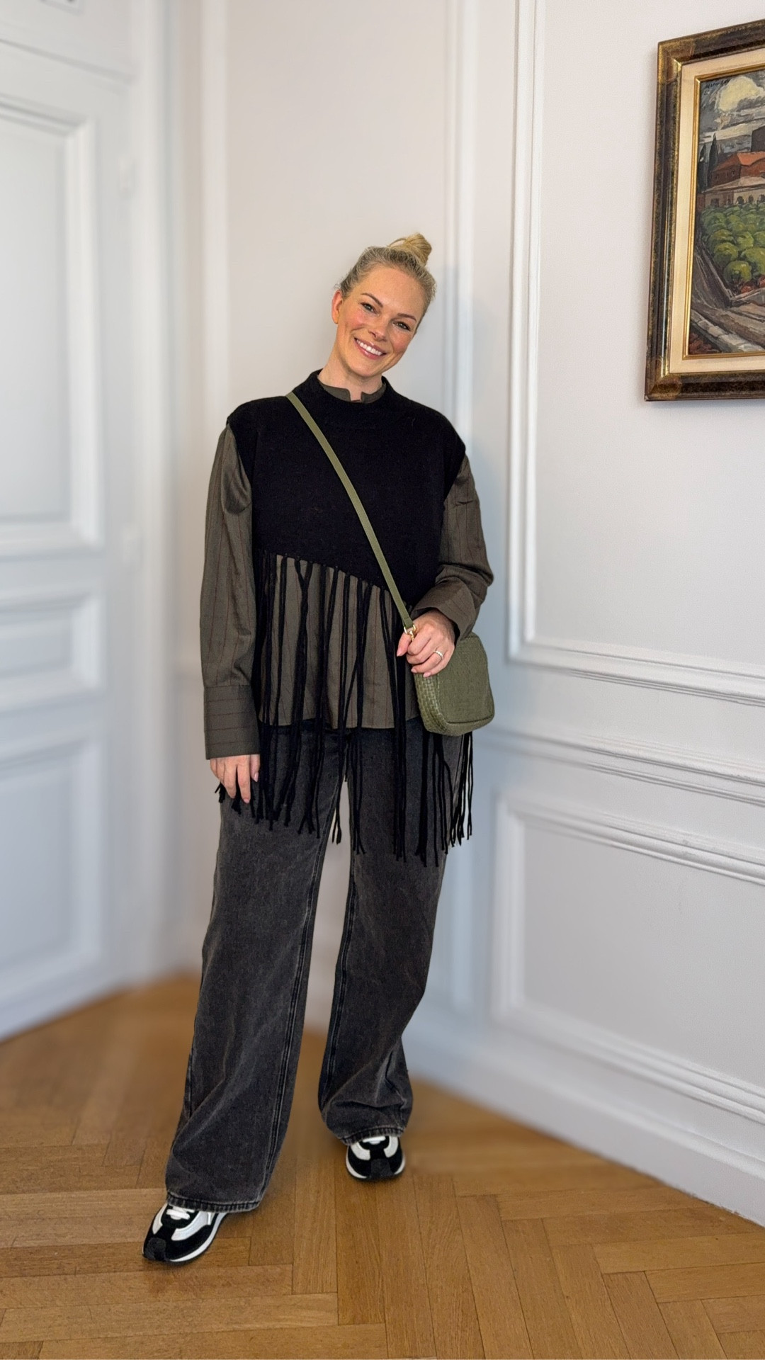 Paris look #2! I couldn’t link my fringe top but I linked some similar! I LOVE playing with mixed textures & layering like this! 

#LTKTravel #LTKootd #LTKgrwm
