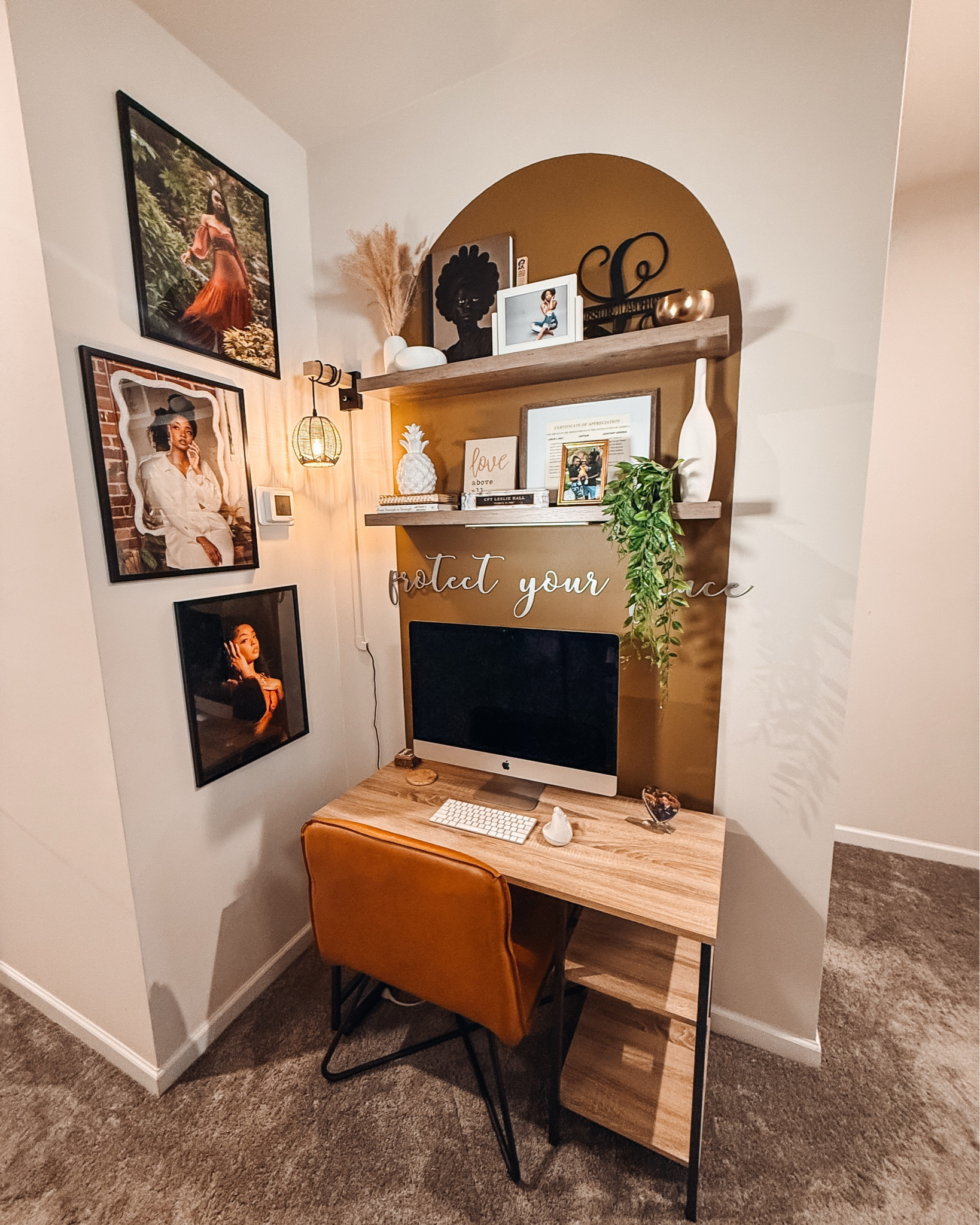 Boho Style Office Space Decor! 

But make it functional, cozy, and personal! 

#LTKHome #LTKSaleAlert #LTKMostLoved