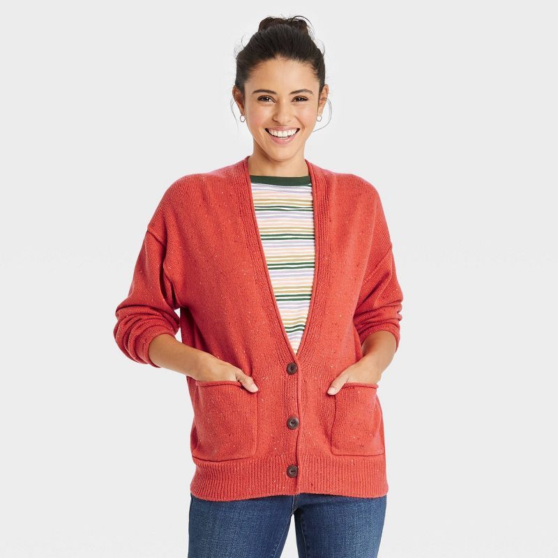 Women's Button-Front Grandpa Cardigan - Universal Thread™ | Target