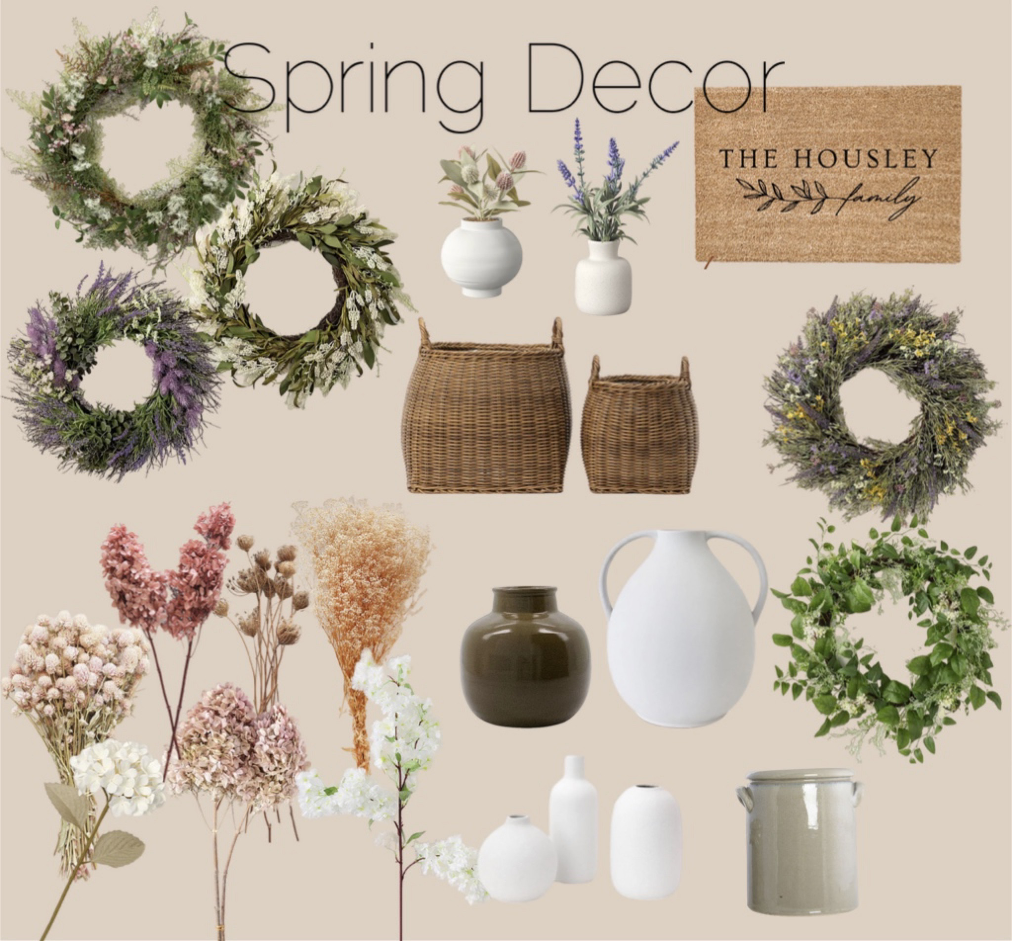 Spring Decor 

#LTKSeasonal #LTKSale #LTKFind