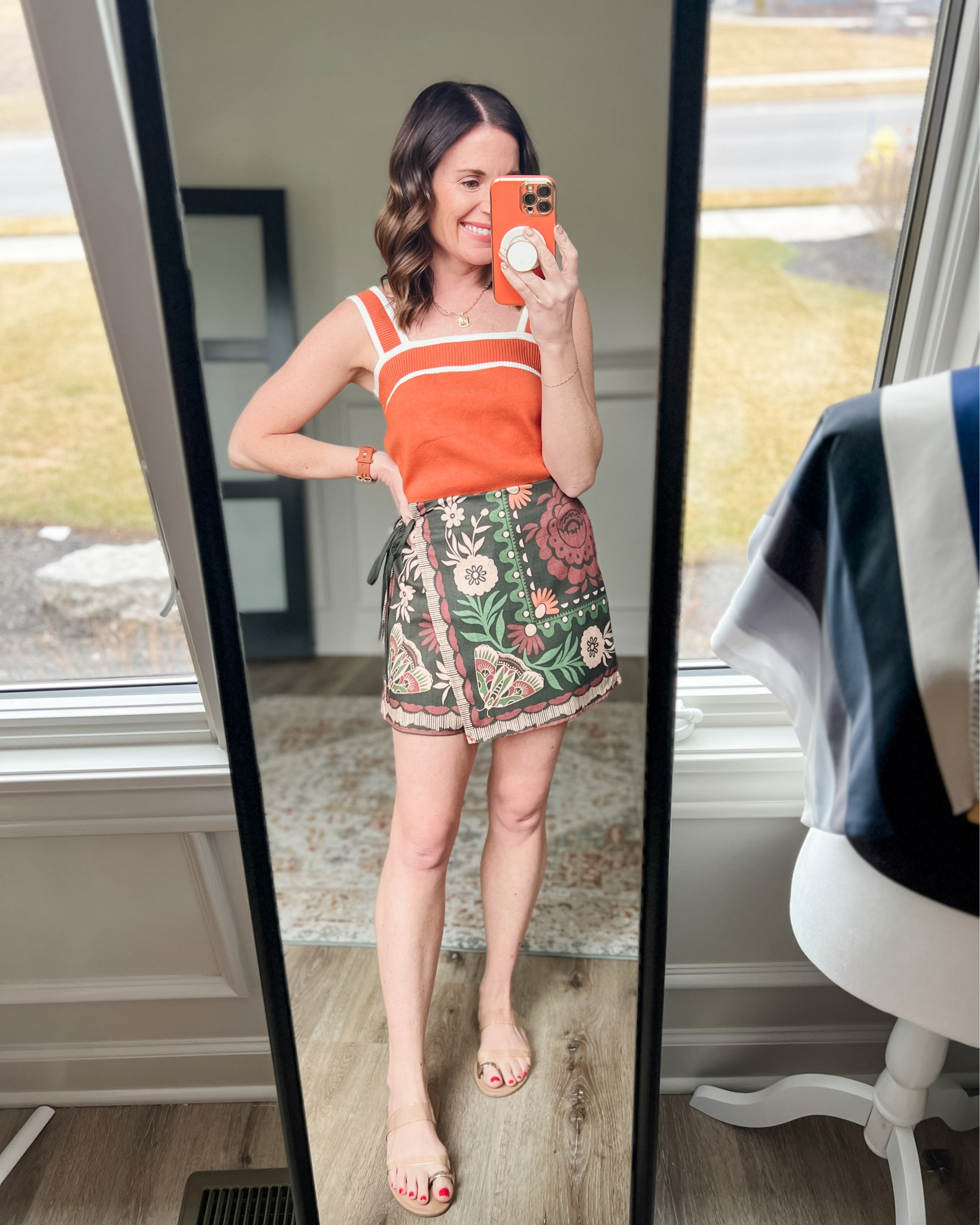 Top: Small
Skort: Small
Jacket: XS Petite 

#LTKPetite