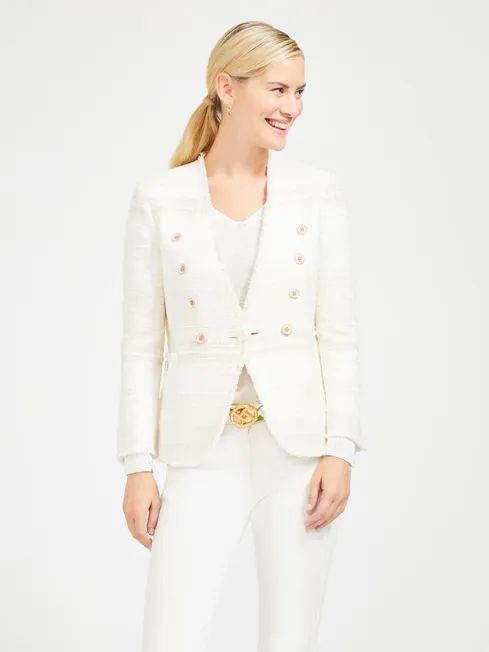 Christal Tweed Blazer | J.McLaughlin