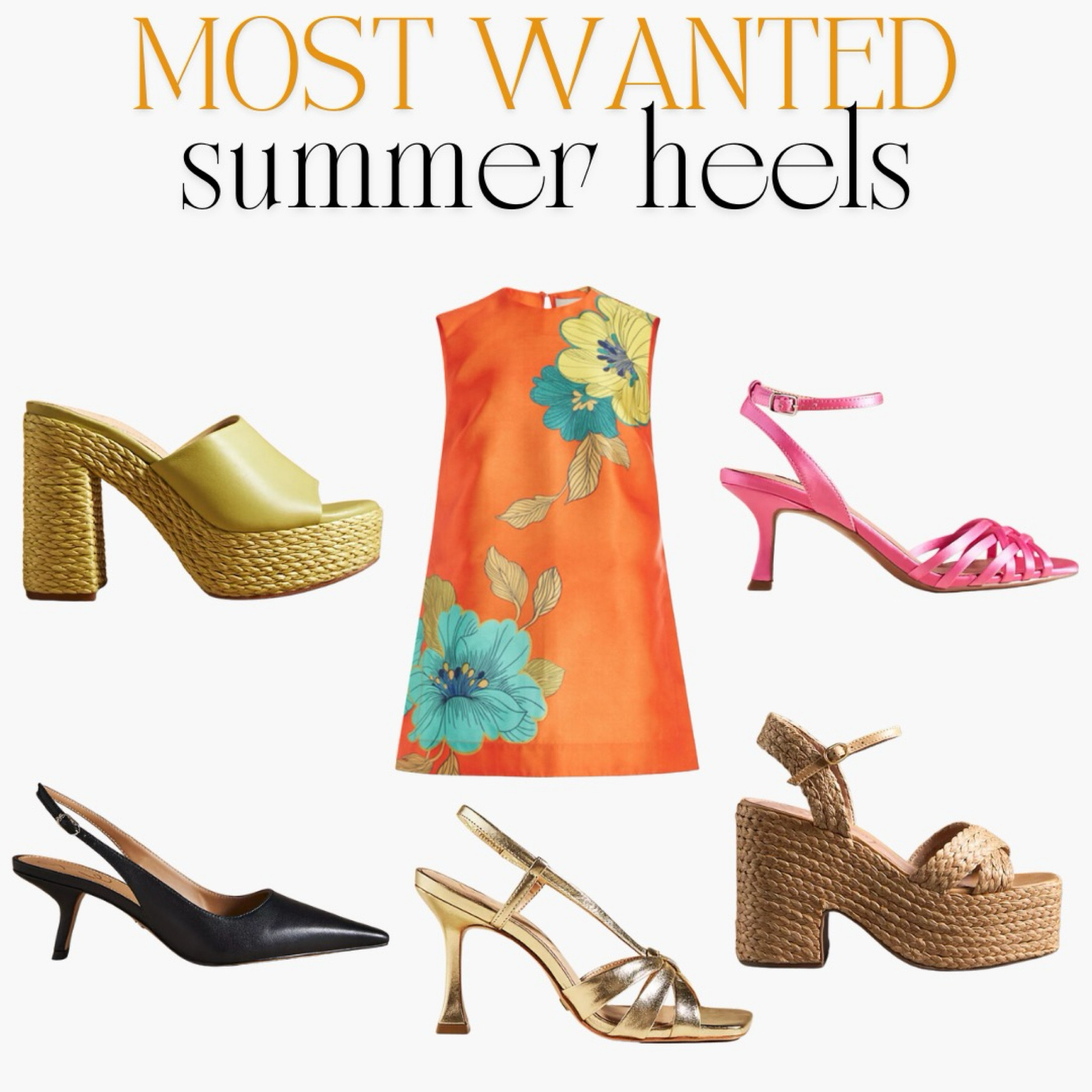 Most wanted summer heels and wedges. I want all
Of them! ❤️



#LTKSeasonal #LTKStyleTip #LTKShoeCrush