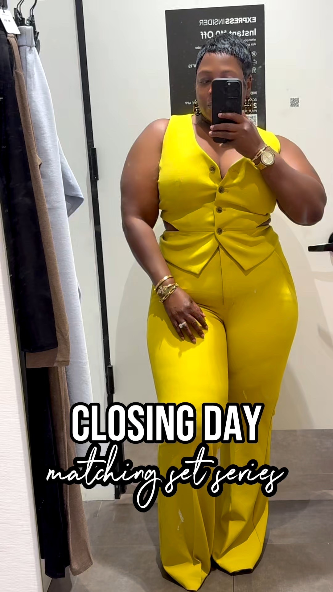 Another matching set from Express and this color is giving spring! 

#LTKOver40 #LTKMidsize #LTKWorkwear
