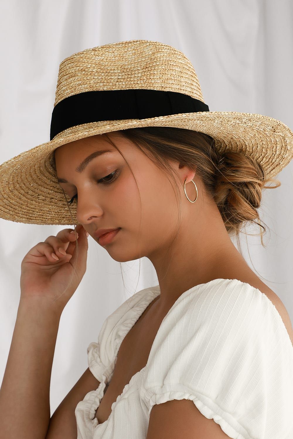 Joanna Beige Woven Straw Hat | Lulus (US)