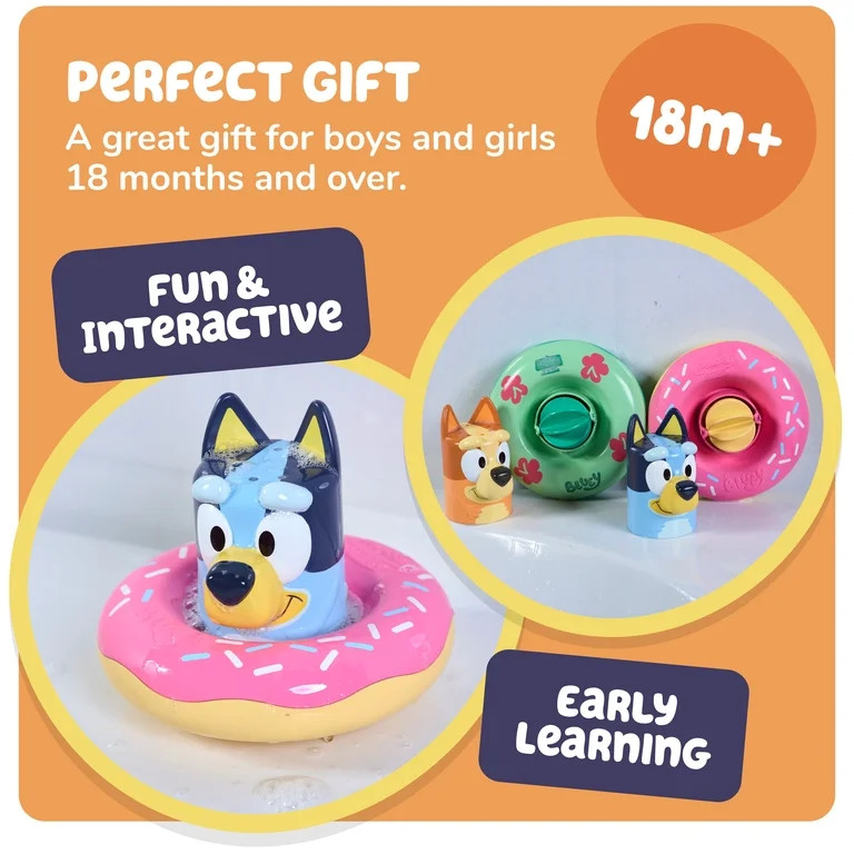Toomies Bluey Bath Toys - Splash & Float Bluey | Walmart (US)