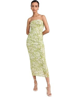 RESA Women's Kristina Mesh Dress in Lotus | Amazon (US)