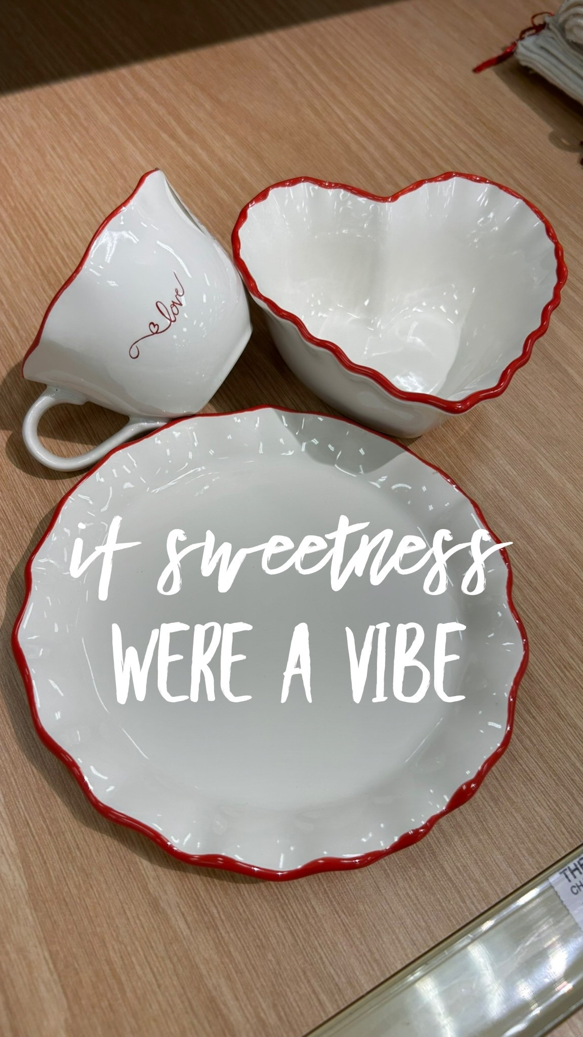 If sweetness were a vibe, this would be it.

Target is serving with the most adorable Valentine’s dishware — cute bows, dreamy cups, and cocktail glasses that make every sip feel extra special. ❤️ 

#LTKSeasonal #LTKHome