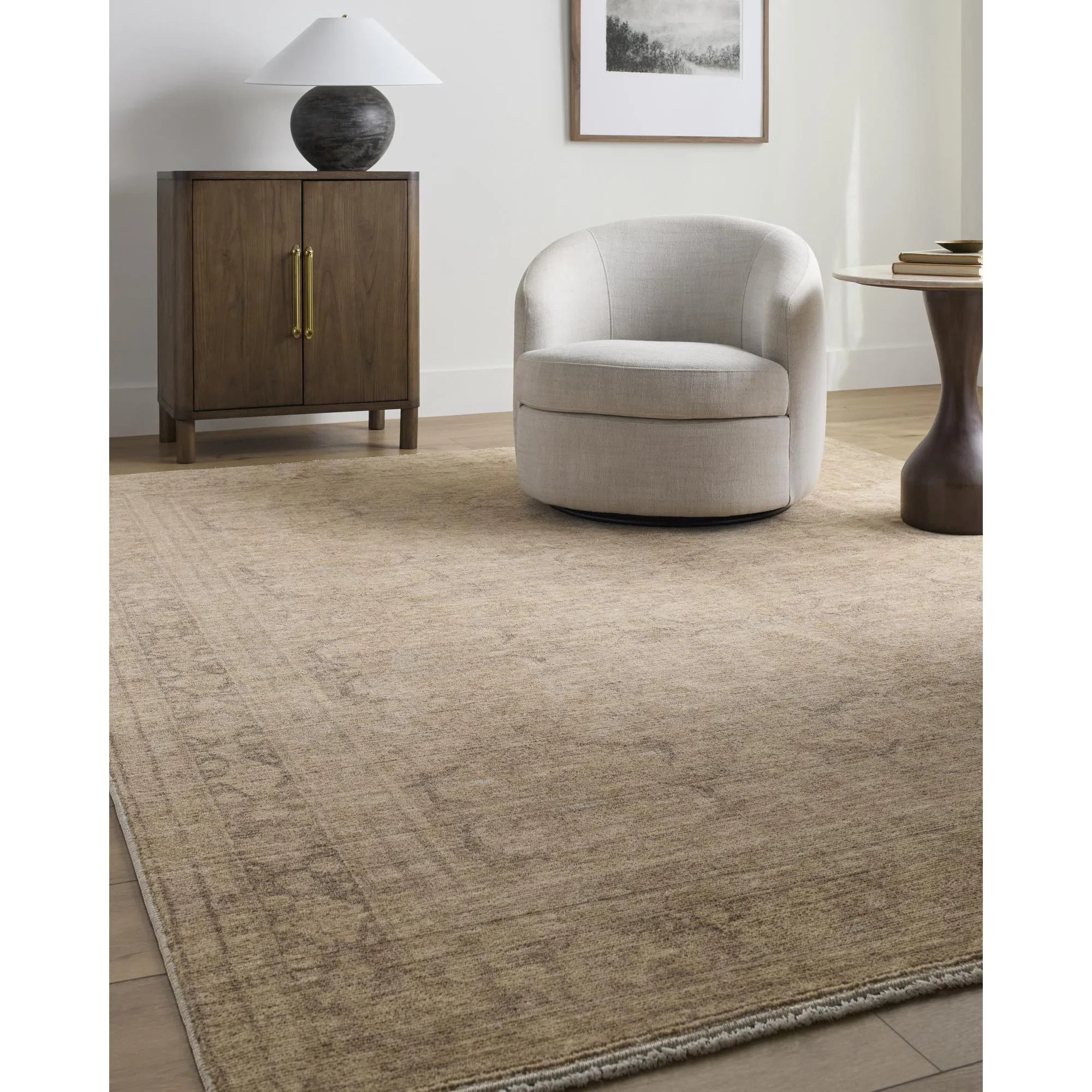 Galey Alix x Livabliss Fetscher V Machine Woven Area Rug | Joss & Main
