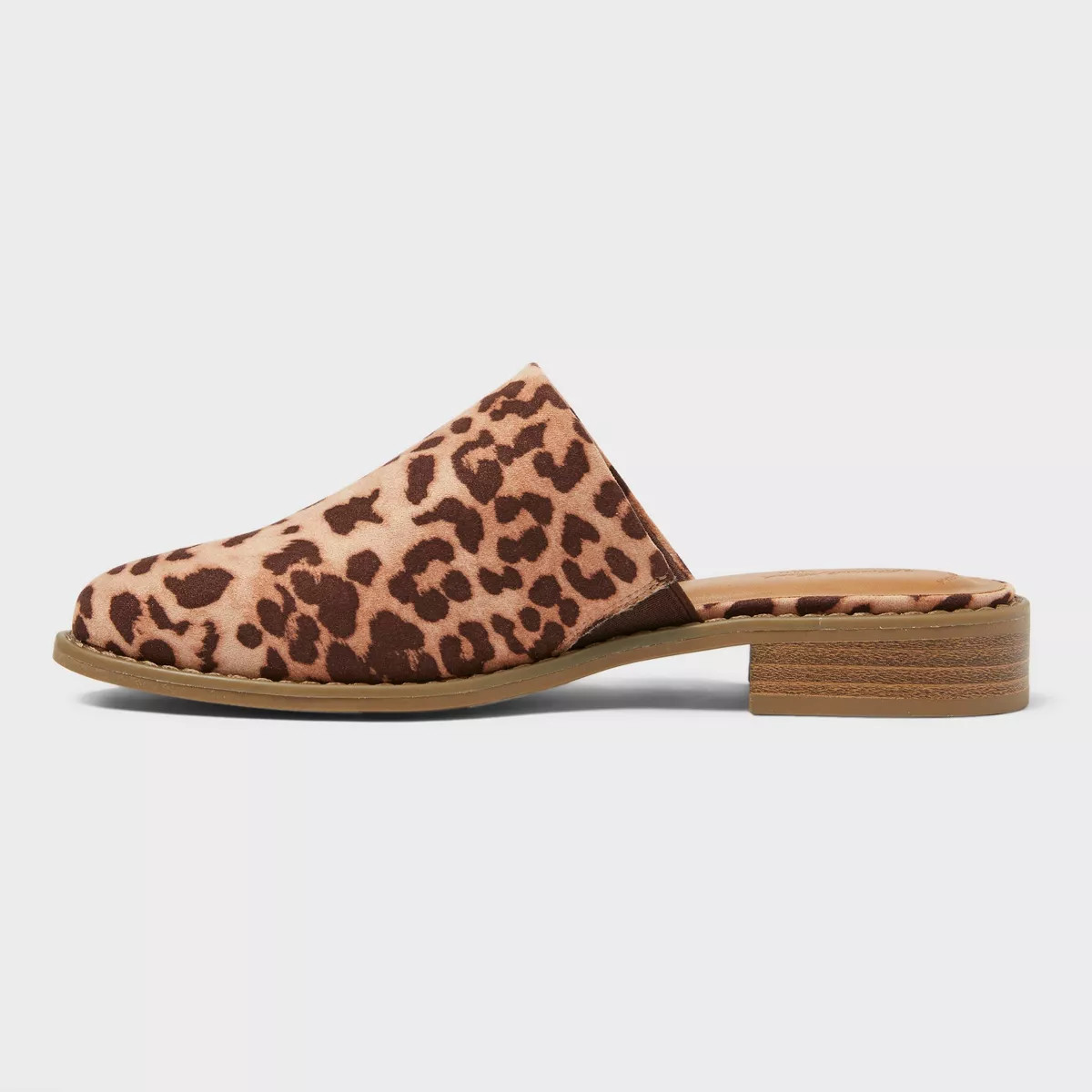 Women’s Rita Mule Flats with Memory Foam Insole – Universal Thread™ Light Brown | Target