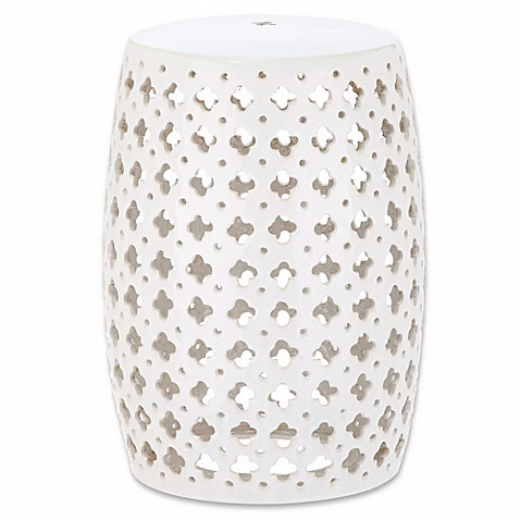 Safavieh Lacey Garden Stool | Bed Bath & Beyond