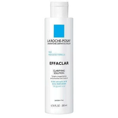 La Roche Posay Effaclar Face Salicylic Acid Toner Clarifying Solution with Medicated Formula - 6.76oz | Target