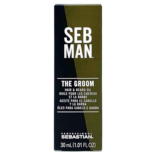 Sebastian SEB MAN The Groom Hair & Beard Oil, 1.01 fl oz | Amazon (US)