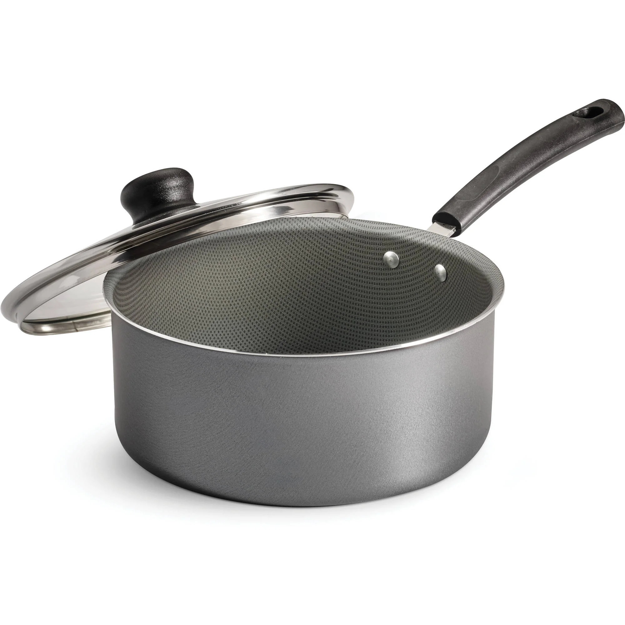 Tramontina PrimaWare 3 Quart Non-Stick Steel Gray Covered Sauce Pan | Walmart (US)