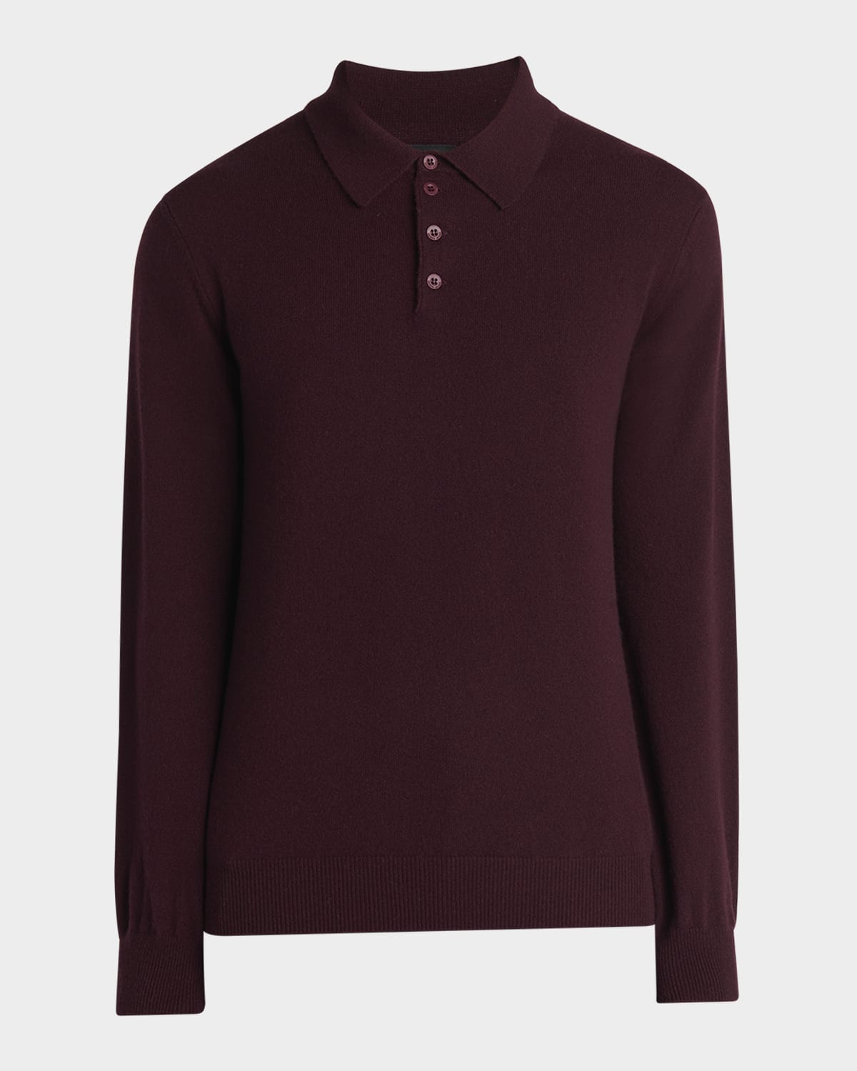 Men & apos;s Cashmere Knit Polo Sweater | Neiman Marcus