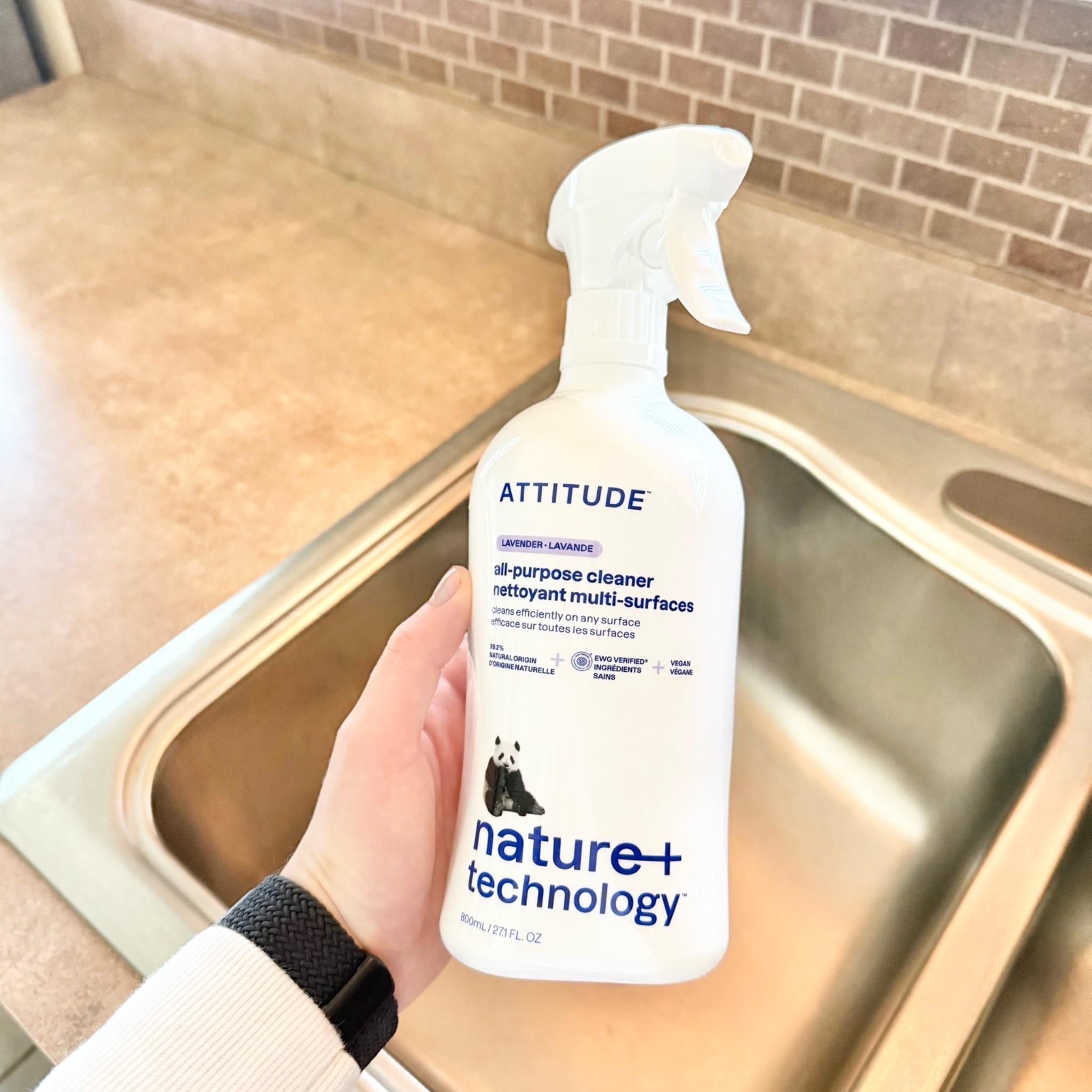 Looking for a cleaner swap 
for Lysol all purpose spray? 
Use this! 

@attitude_living 
All Purpose Cleaner
$6.95
+ free shipping

#LTKHome