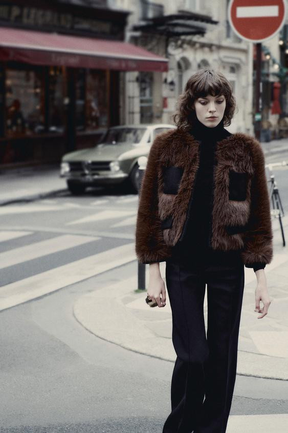 FAUX FUR JACKET LIMITED EDITION | Zara US
