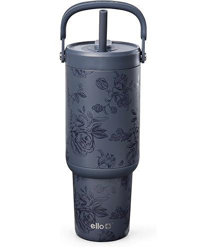 Ello Oasis 40oz Stainless Steel Tumbler - Full Bloom | Amazon (US)