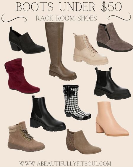 Boots under $50, also get $15 off $99 with code DEAL15. Boots fall, boots 2023, boots for fall. (All boots were under $50 at the time of this posting, prices subject to change!)

#LTKshoecrush #LTKsalealert #LTKfindsunder50