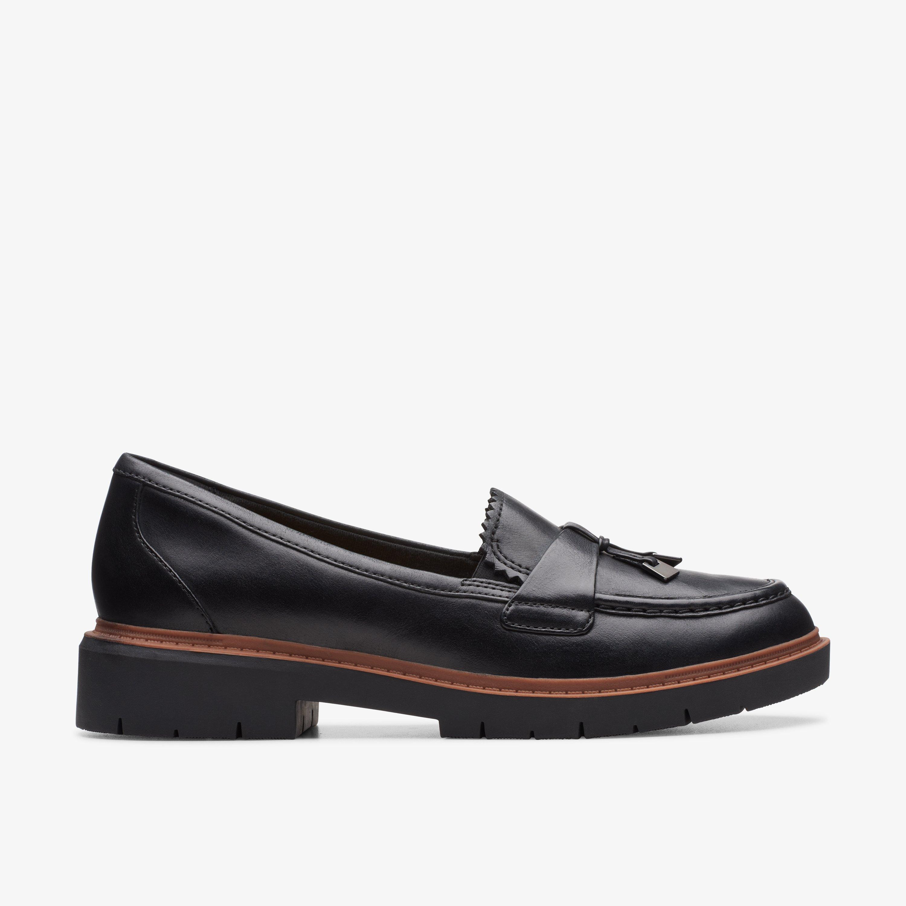 Women's Westlynn Bella Black Leather Loafers | Clarks | Clarks (US)