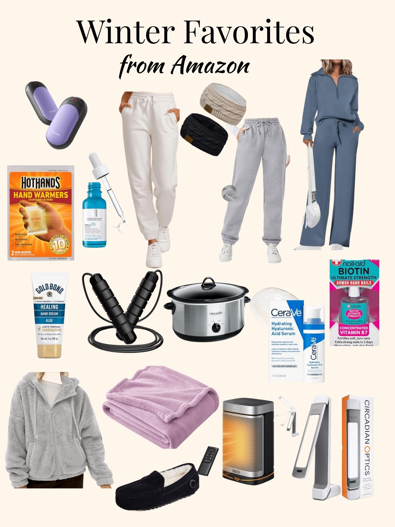Winter Favorites to stay cozy, healthy, and warm. #winter #favorites #cozy #fitness #wellness #womens 

#LTKSeasonal #LTKselfcare #LTKmomlife