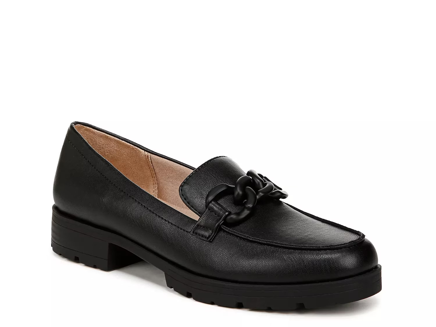 LifeStride London Loafer | Women's | Black | Size 10 | Loafers | Block | Lug | DSW
