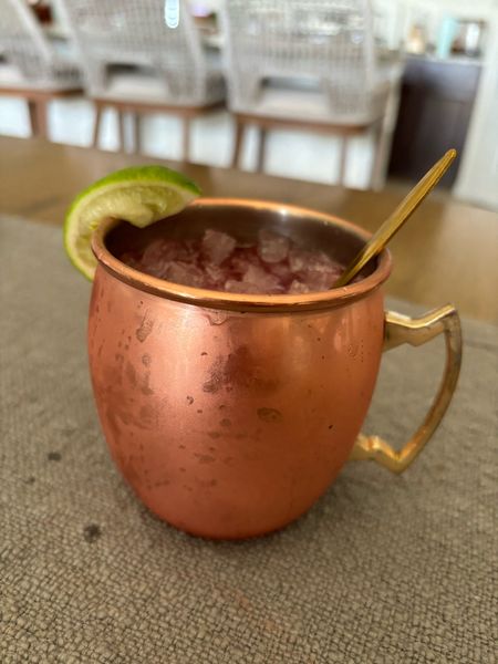 Cranberry Mocktail Mule 