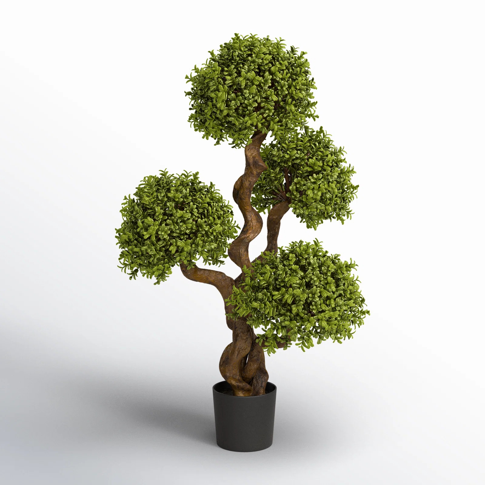 Birch Lane™ Madie Four Ball Artificial Boxwood Topiary in Pot & Reviews | Wayfair | Wayfair North America