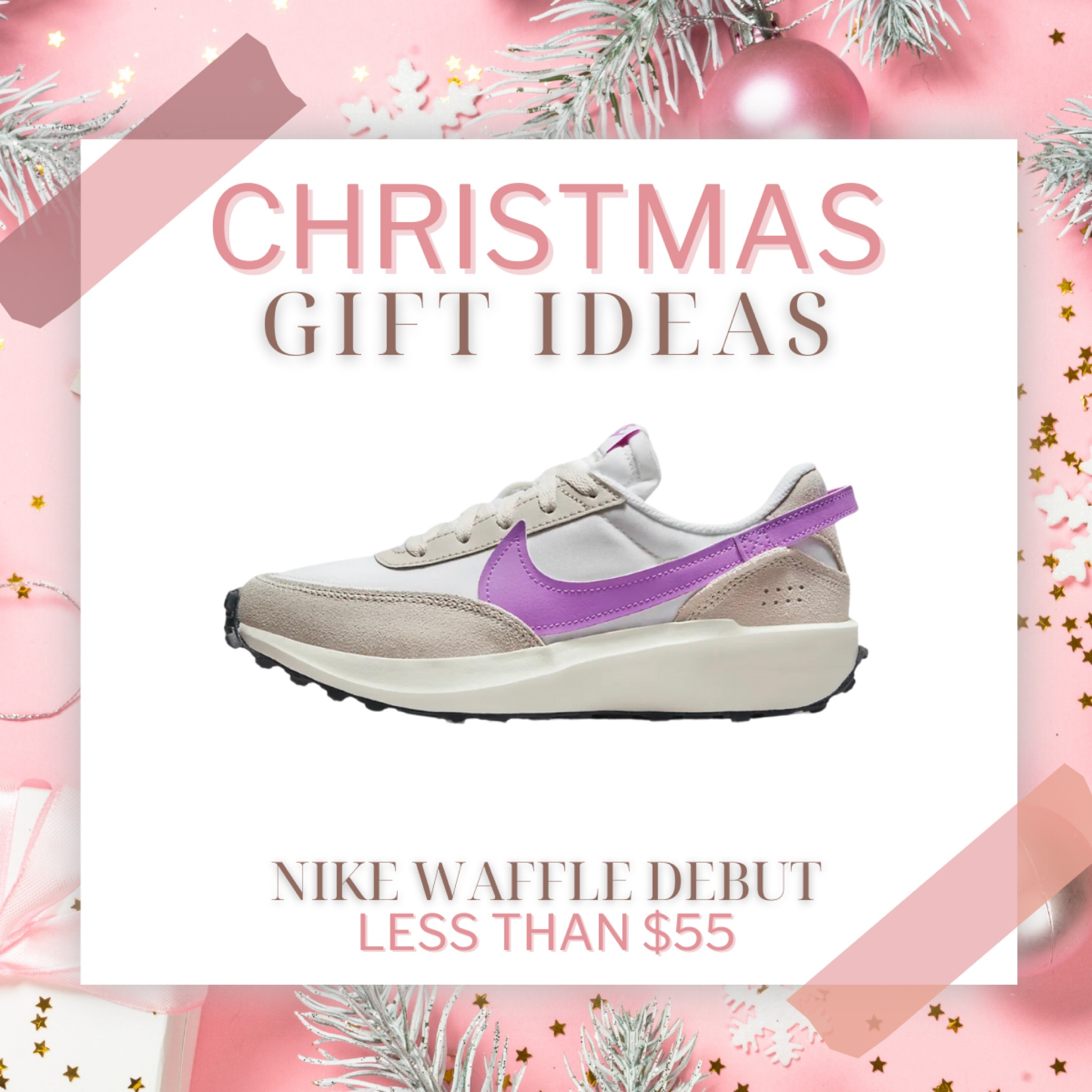 Nike waffle debut less than $55
Nike shoes
Sneakers
Women’s sneakers
Purple shoes
Running shoes
Athletic shoes

#LTKfitness #LTKfindsunder100 #LTKGiftGuide