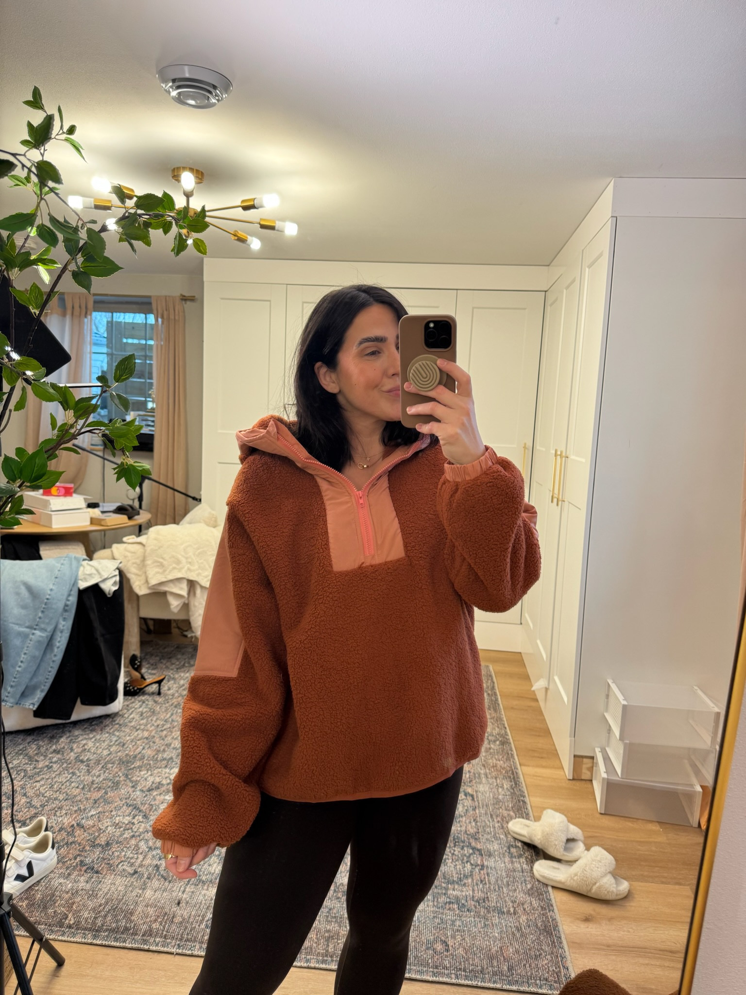 FP inspired Sherpa jacket from Amazon 
Cute cozy winter look

#LTKSeasonal #LTKMidsize #LTKStyleTip