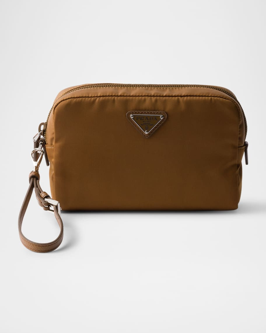 Prada Re-Nylon Wristlet Pouch | Neiman Marcus