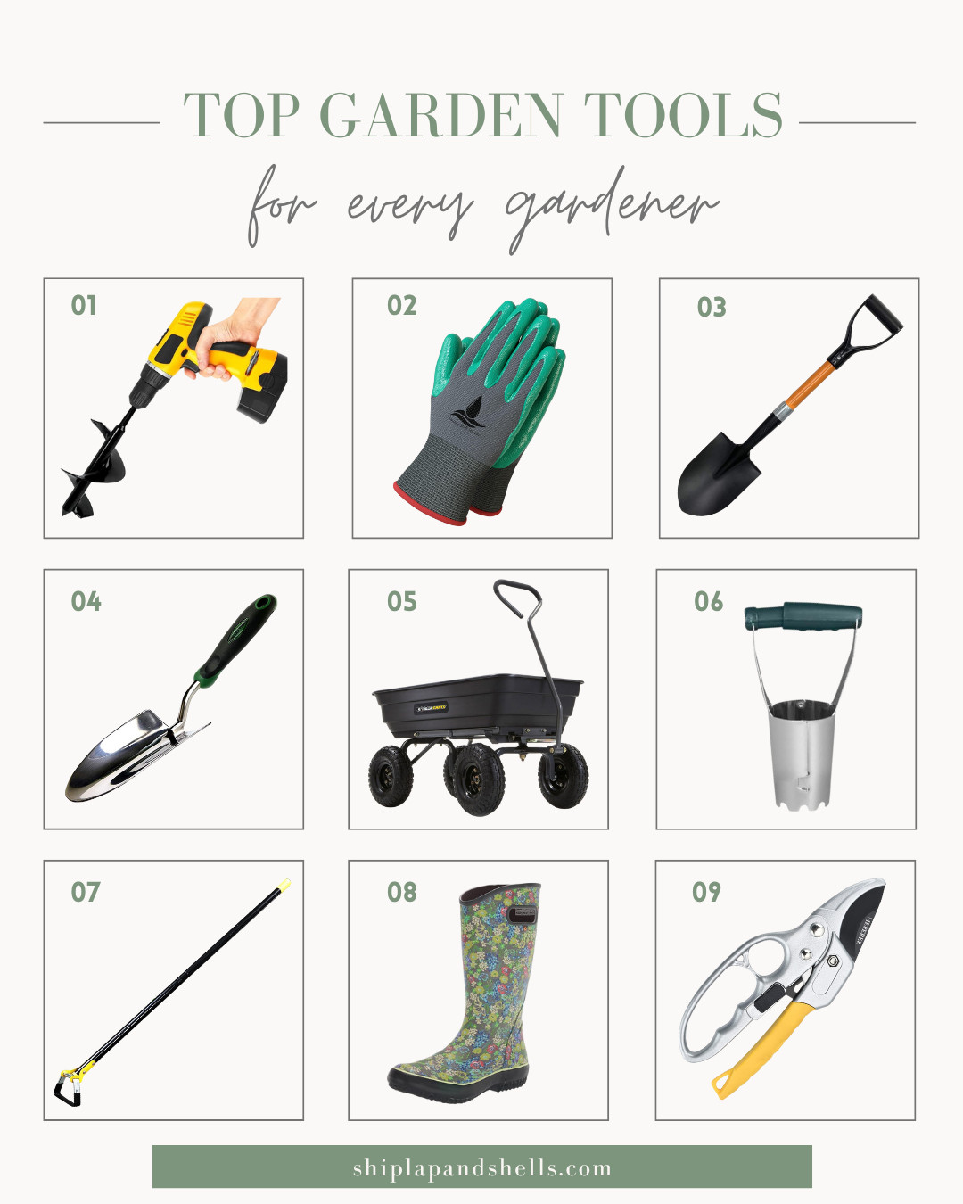 Whether you're just starting out or have been gardening for years, these are the top gardening tools and supplies every gardener needs in their shed. 

 #LTKSeasonal #LTKHome #LTKFindsUnder100