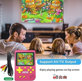 Retro Handheld Games for Kids, 8 Bit Retro 365 Classic Games 3.0" LCD Screen Portable Video Game ... | Amazon (US)
