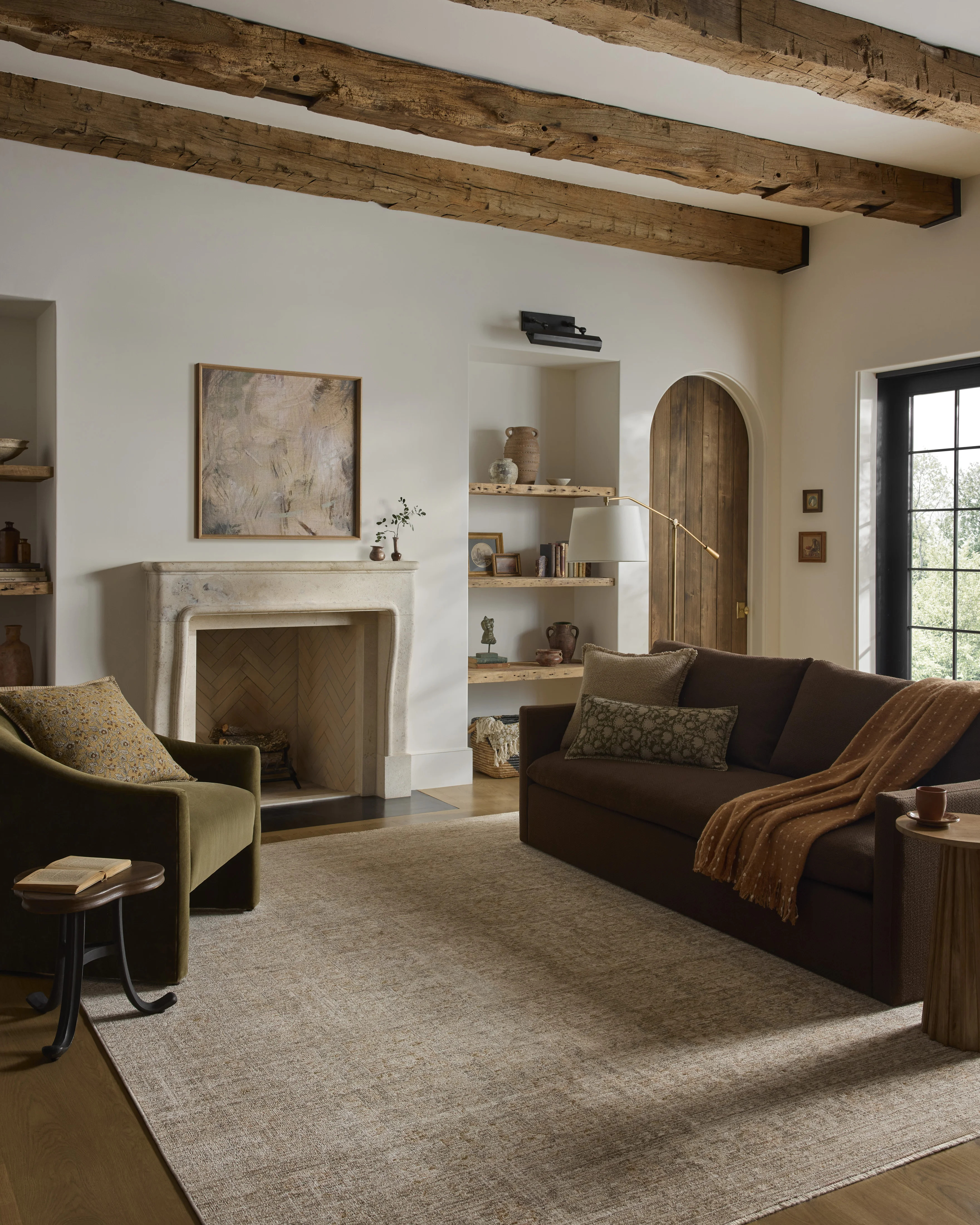 Loloi Annawan Natural / Terracotta Area Rug | Wayfair North America