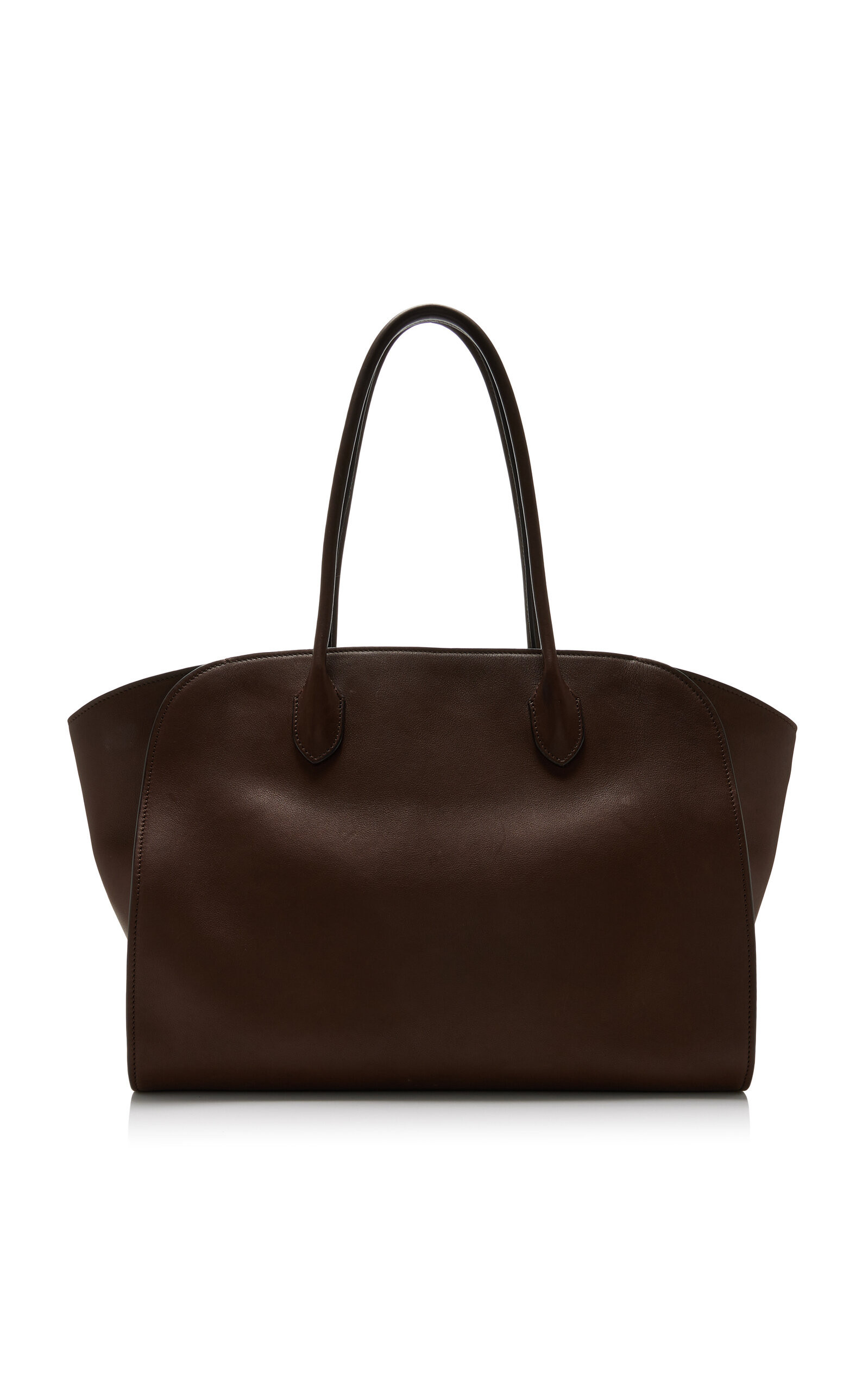 The Row Marlo 14 Leather Tote Bag - Moda Operandi | Moda Operandi (Global)