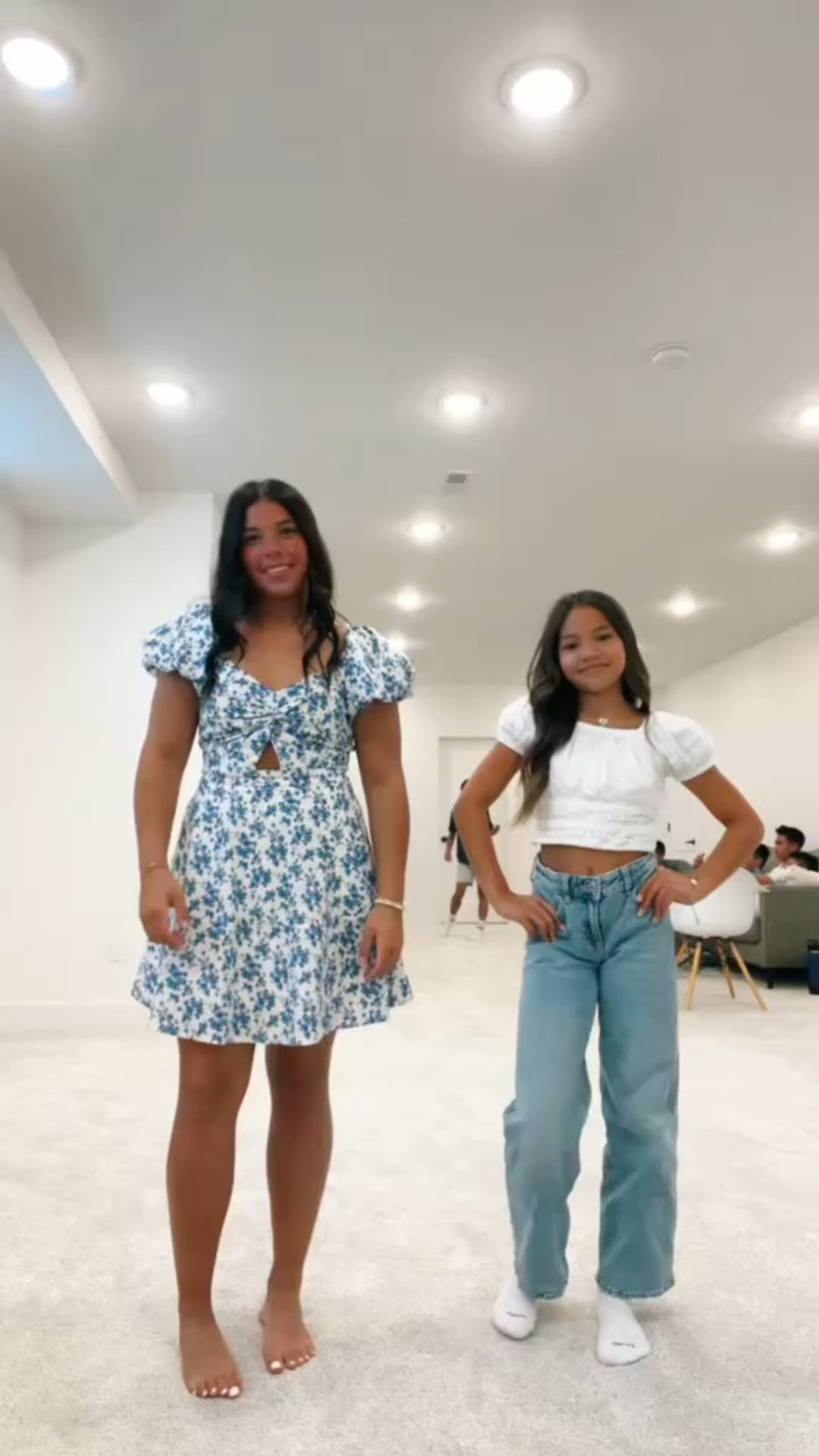 Tween and teen fashion! Girls fashion for Easter or other special occasions or photoshoots - girls Abercrombie wide leg jeans

#LTKKids #LTKFindsUnder50