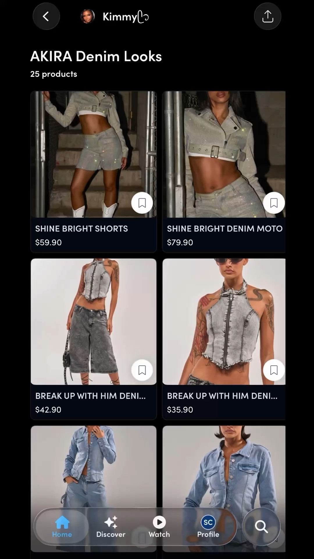 Trending AKIRA Denim Looks🩵

[blazer vests, denim blazers, jumpsuits, maxi dresses, mini dresses, shorts, wide leg jeans, and much more]

#LTKFestival #LTKootd