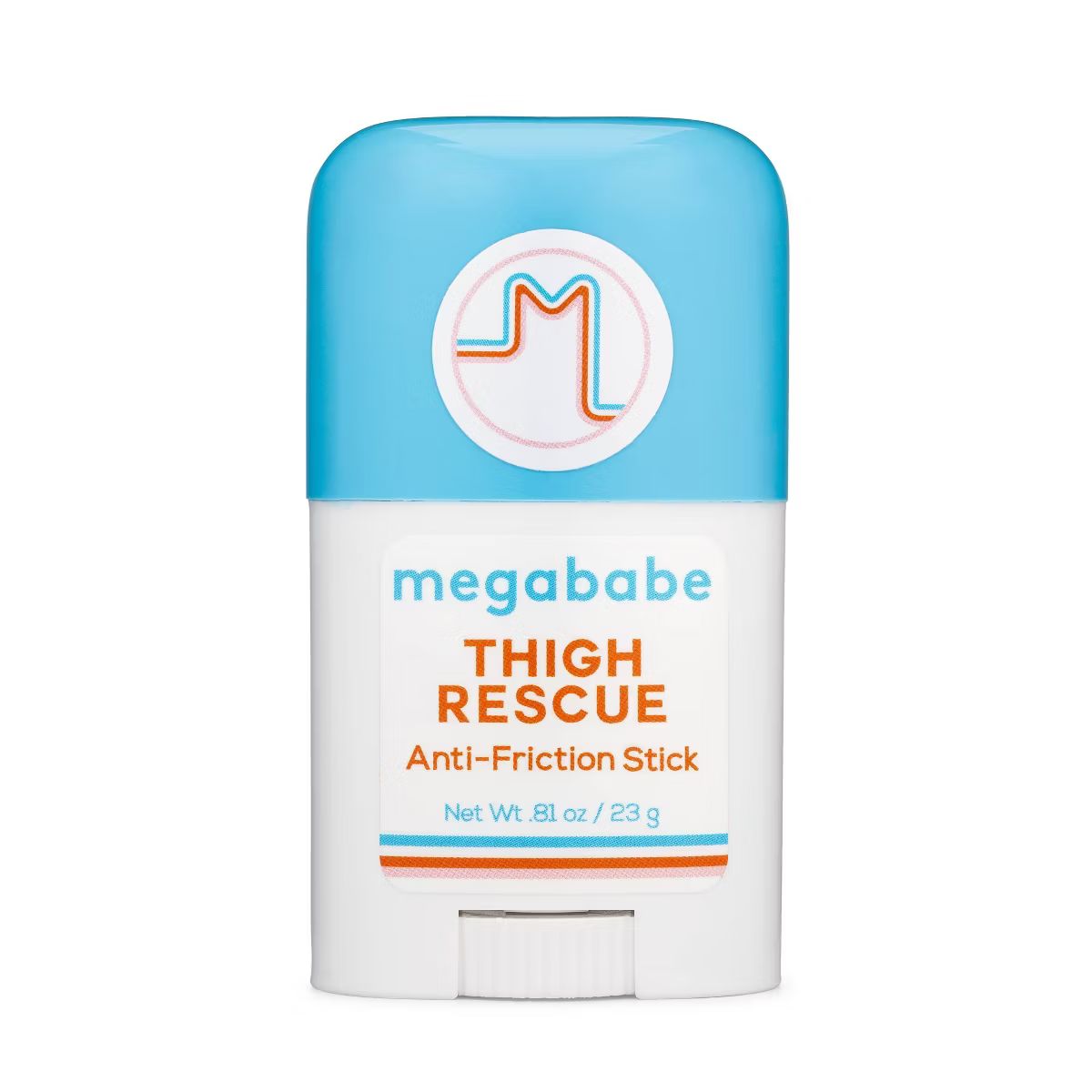 Megababe Thigh Rescue Lotion Anti-Chafe Stick - Trial Size - Pomegranate/Citrus Scent - 0.81oz | Target