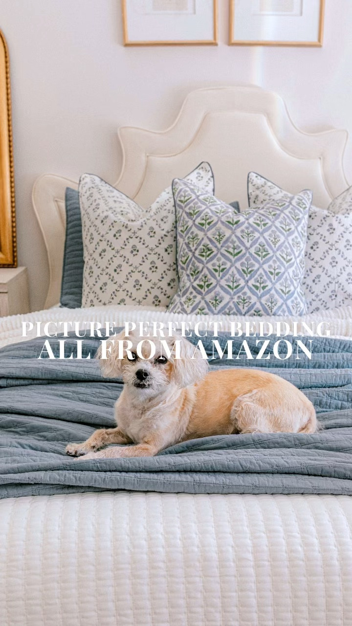 Picture perfect bedding…all from Amazon 🎉 great for all seasons!

Bedding Recipe:
🔹 Beautiful cotton quilt + shams 
🔹 Ruffle comforter
🔹 Faux fur throw
🔹 3 decorative 20x20s

#LTKFindsUnder50 #LTKHome #LTKFindsUnder100