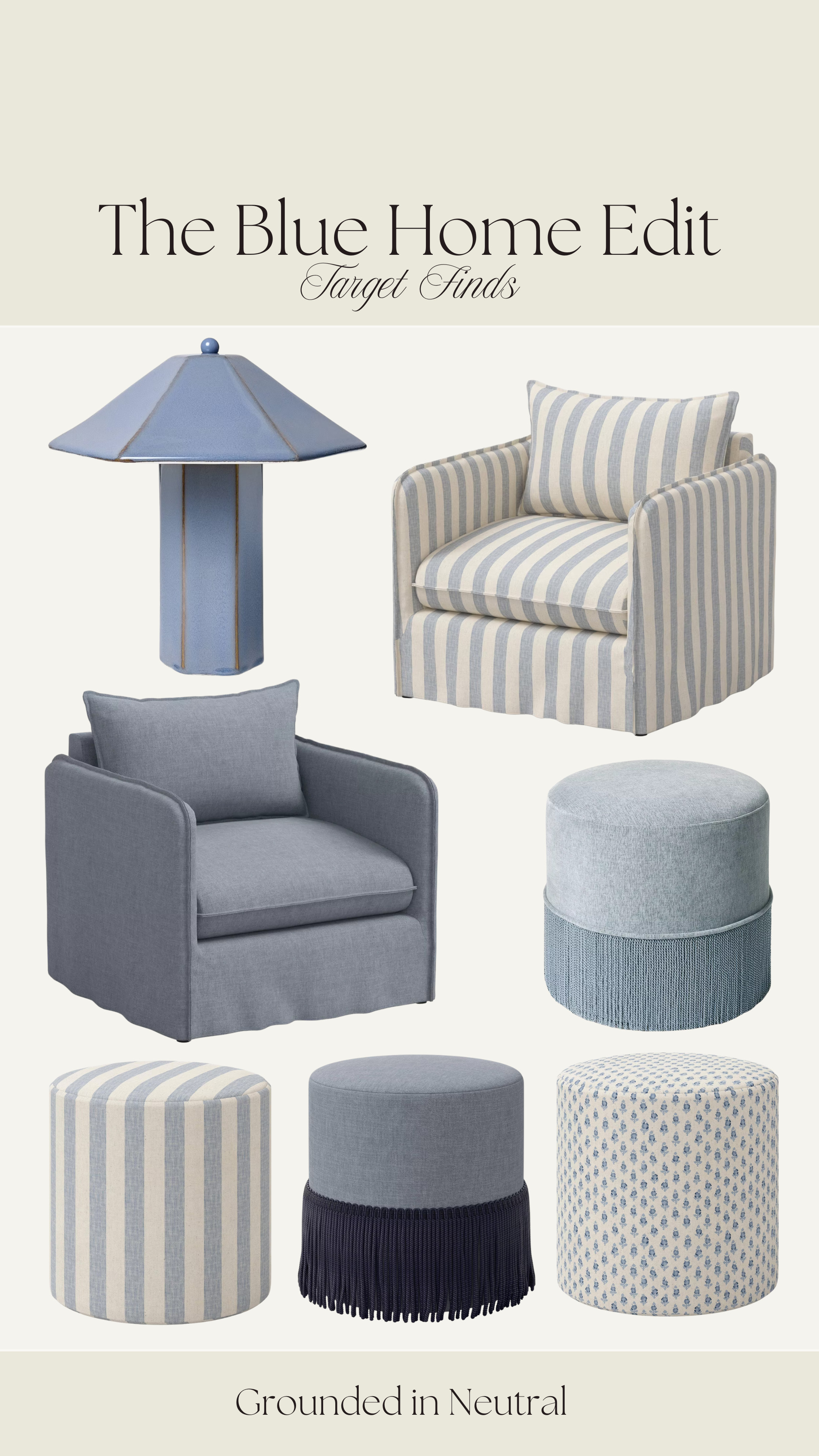 @Target home finds: The Blue Edit! 🩵Loving these pieces if you're looking to add a pretty pop of color to your home.

#LTKHome