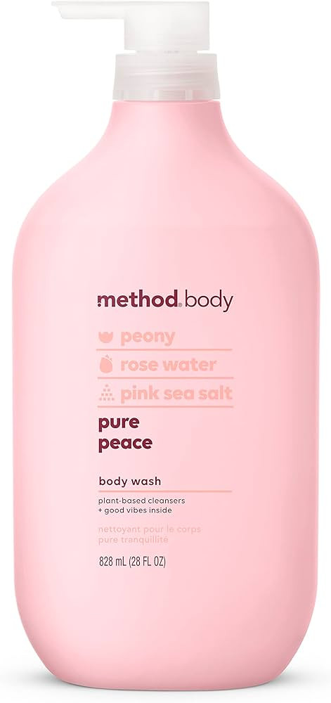 Amazon.com : Method Body Wash, Pure Peace, Paraben and Phthalate Free, Biodegradable Formula, 28 ... | Amazon (US)